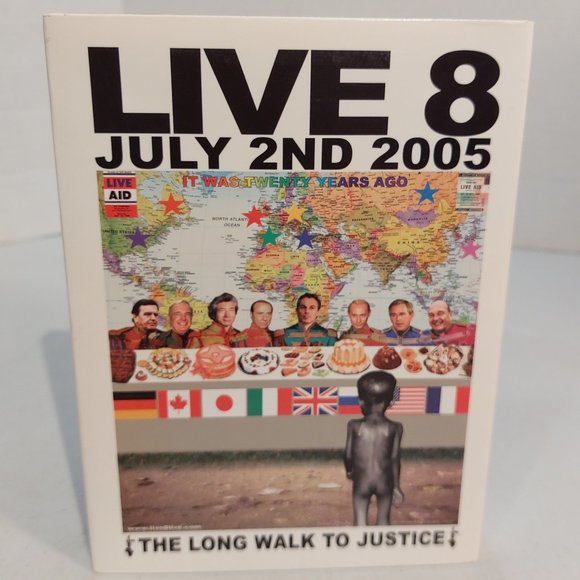 Live 8 One Day One Concert One World Live Aid 2005 (DVD, 4 DISC) - Picture 6 of 7